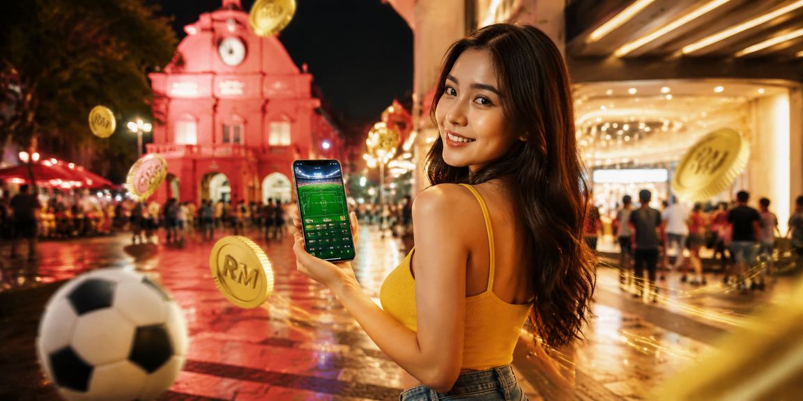 Pertaruhan bola sepak bergaya Melayu Melaka suasana tempatan